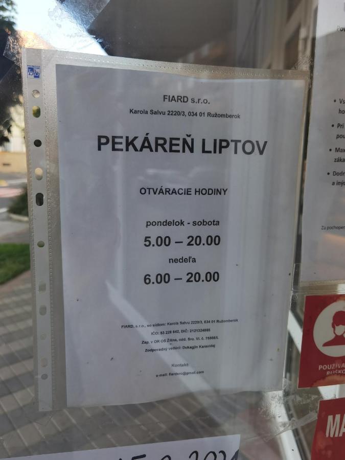 Apartman Ruza Ruzomberok Exterior foto